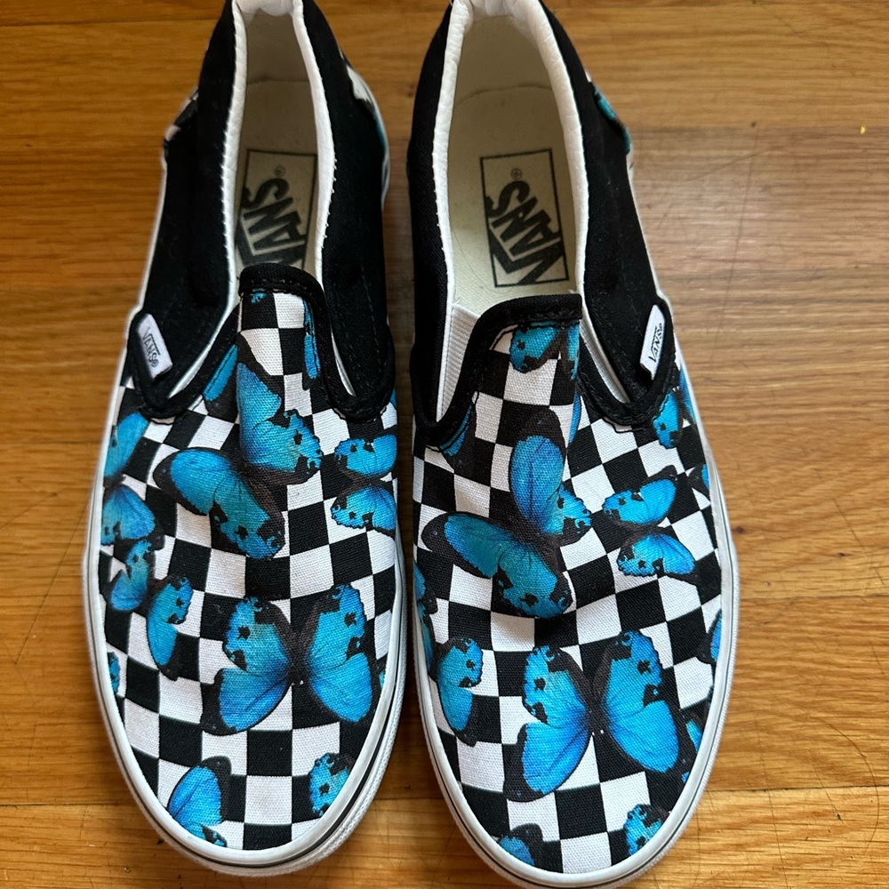 Womens Vans slip ons